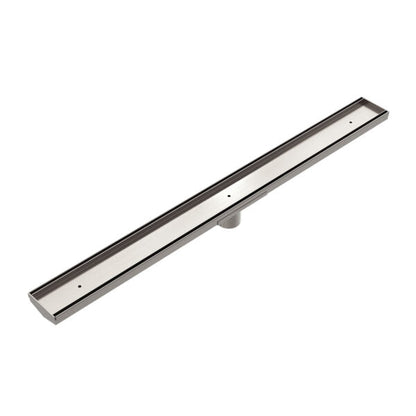 Nero 900mm Tile Insert Channel Floor Grate (50mm/89mm Outlet Options)