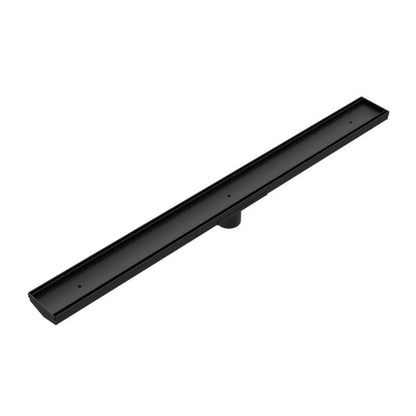 Nero 900mm Tile Insert Channel Floor Grate (50mm/89mm Outlet Options)