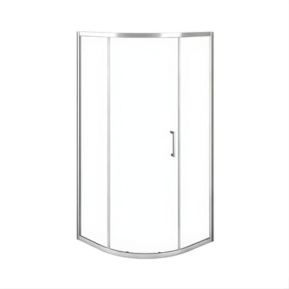 DECINA FLORIANO FRAMED CURVED SLIDING SHOWER SCREEN