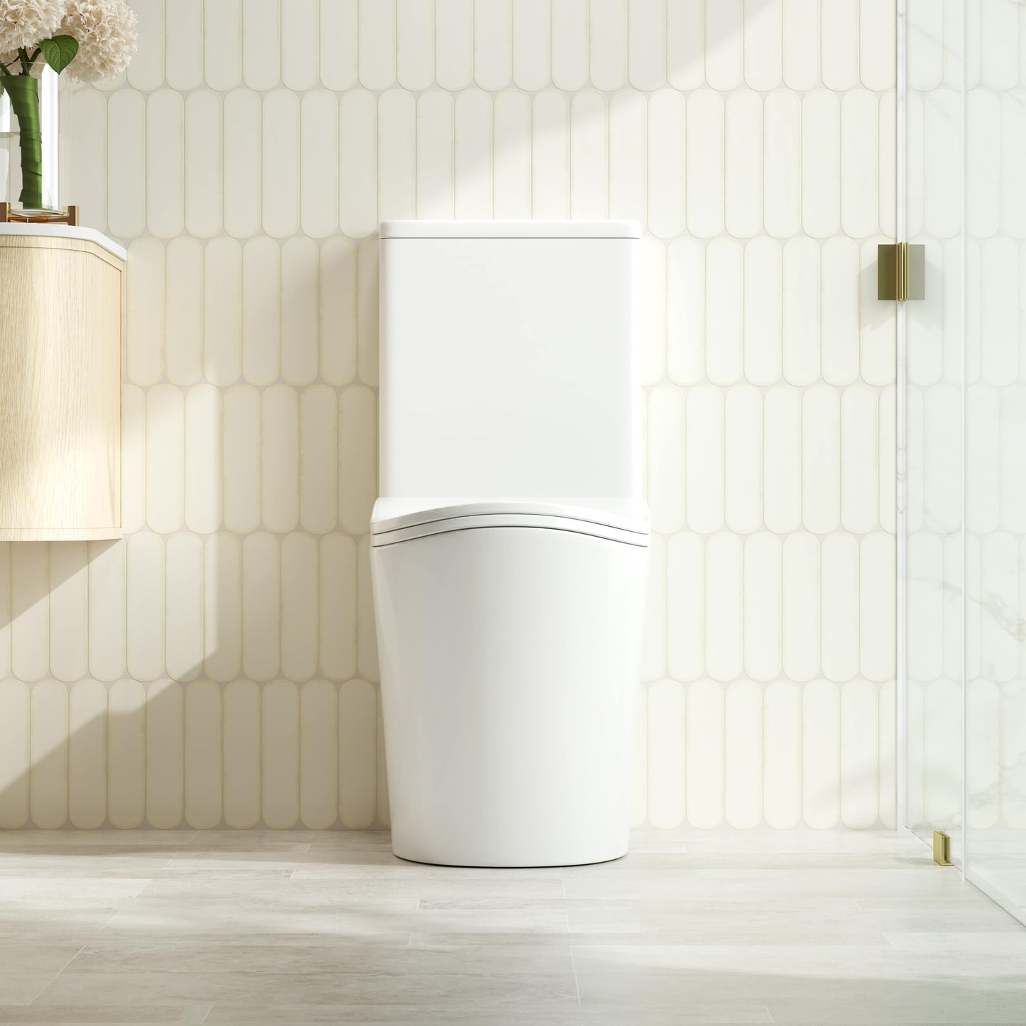 FIFA Tornado Rimless Back To Wall Toilet Suite