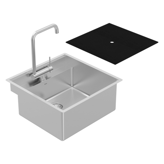 Alfresco Covered Sink & Foldable Kitchen Tap Pack