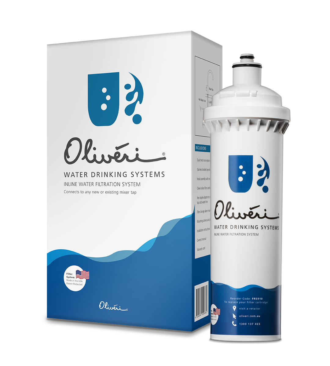 Oliveri Standard Inline Filter Kit