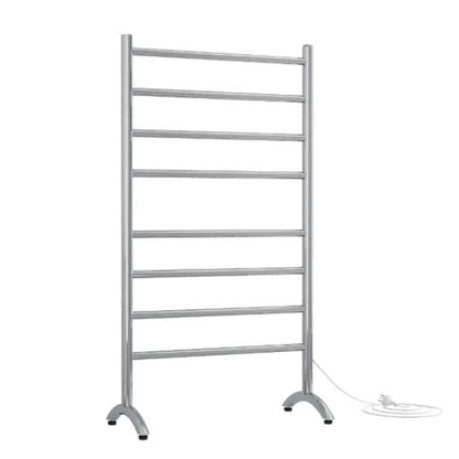 Thermorail 240V Freestanding 600 Straight/Round Heated Towel Rail