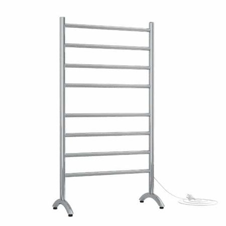 Thermorail 240V Freestanding 600 Straight/Round Heated Towel Rail