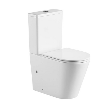 Turner Hastings Fino WhisperFlush Back to Wall Toilet Suite with Slim Seat (WDI Valves)