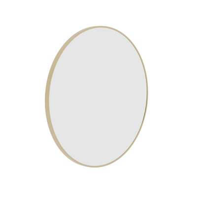 Thermogroup Ablaze Georgia Round Gold Framed Mirror