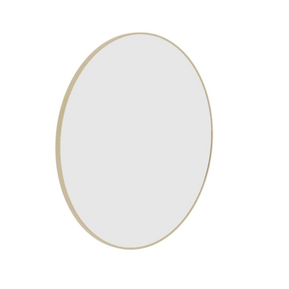 Thermogroup Ablaze Georgia Round Gold Framed Mirror