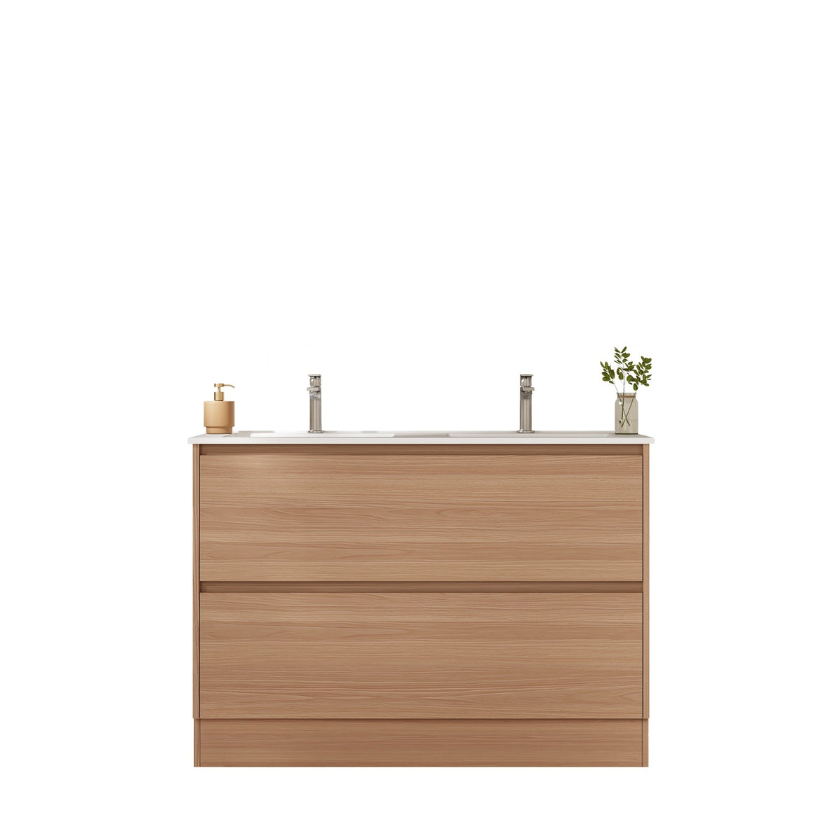 HERA 1200mm Freestanding Vanity - Elegant Oak