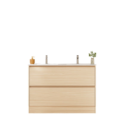 HERA 1200mm Freestanding Vanity - Tas Oak (+ TOP 120D)