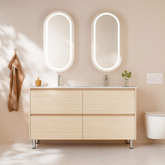 HERA 1500mm Freestanding Vanity - Tas Oak