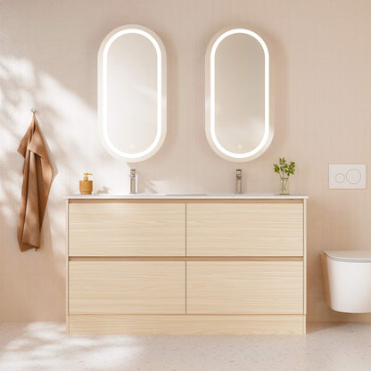HERA 1500mm Freestanding Vanity - Tas Oak