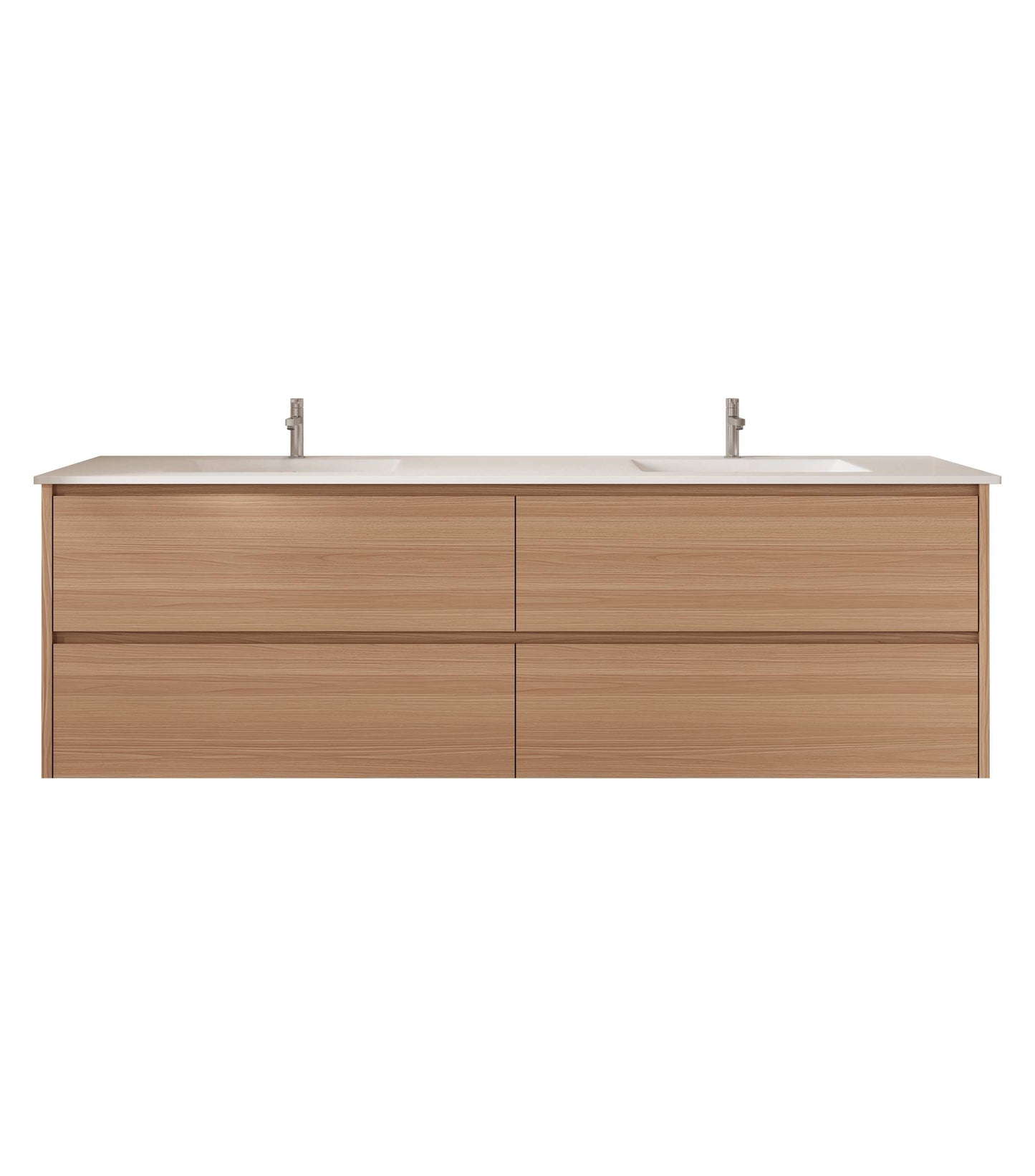 HERA 1800mm Wall-Hung Vanity - Elegant  Oak