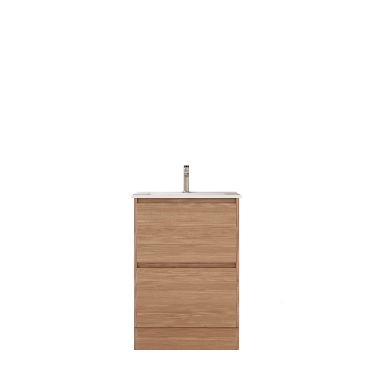HERA 600mm Freestanding Vanity - Elegant  Oak (+ TOP 60 + KB-60HE-EO)