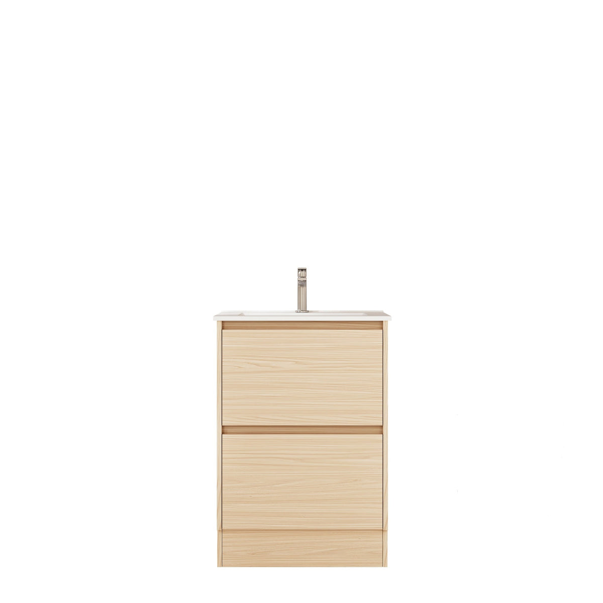 HERA 600mm Freestanding Vanity - Tas Oak (+ ST-60-CA + KB-60HE-TO)