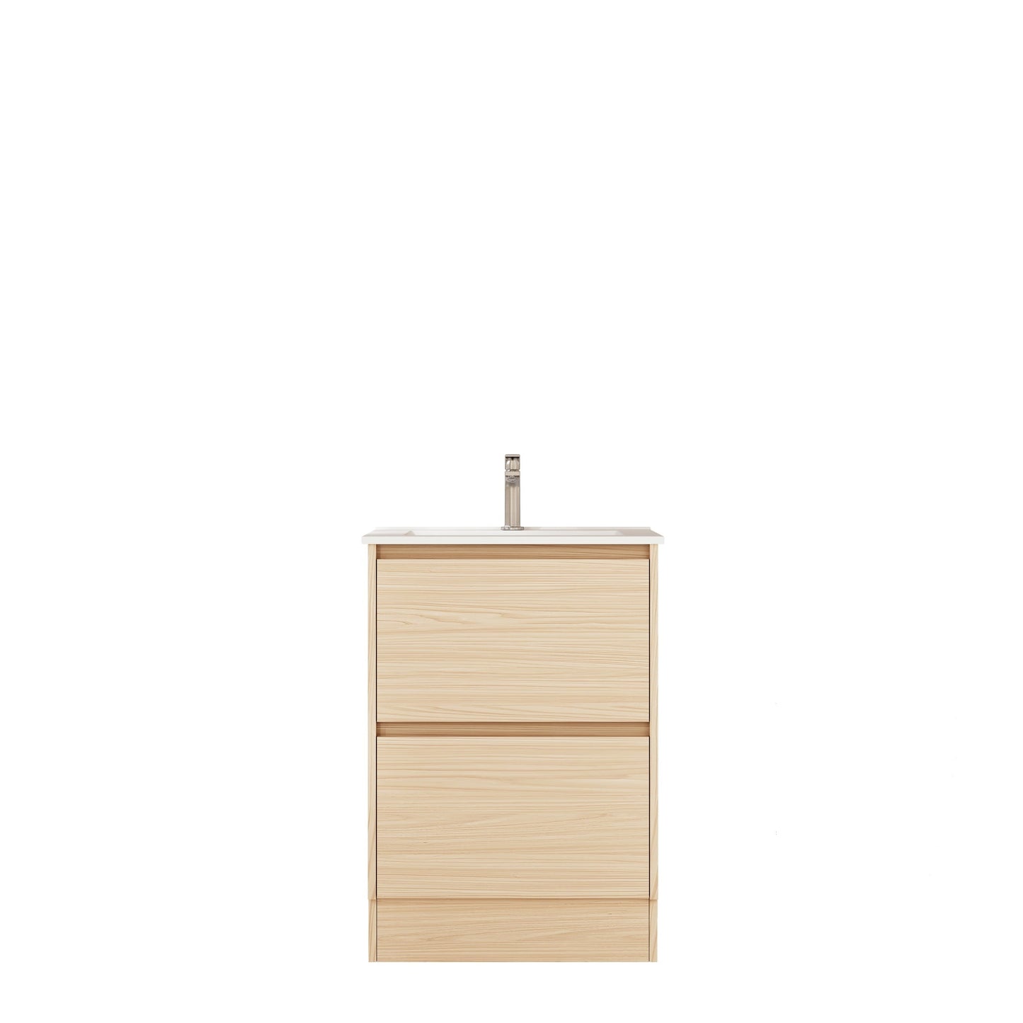 HERA 600mm Freestanding Vanity - Tas Oak (+ ST-60-CA)
