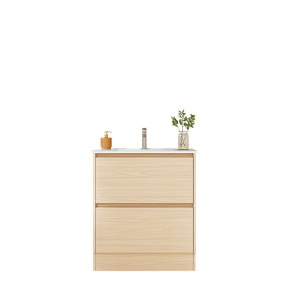HERA 750mm Freestanding Vanity - Tas Oak (+ TOP 75)