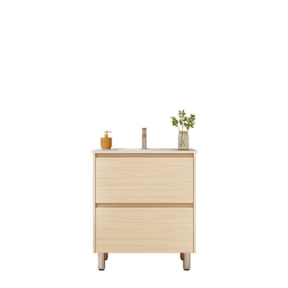 HERA 750mm Freestanding Vanity - Tas Oak (+ ST-75-CA + KB-75HE-TO)