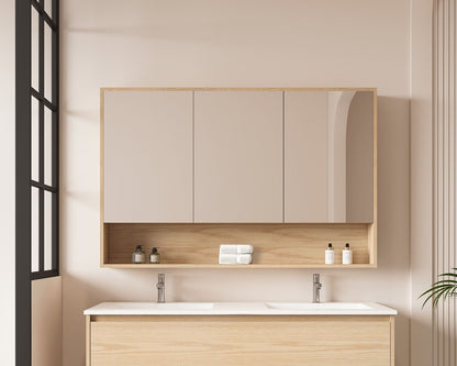HERA 1200mm Shaving Cabinet - Tas Oak