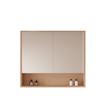 HERA 900mm Shaving Cabinet - Elegant Oak