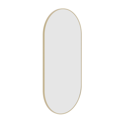Thermogroup Ablaze Havana Pill Gold Framed Mirror