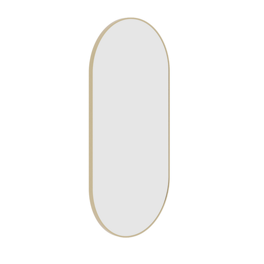 Thermogroup Ablaze Havana Pill Gold Framed Mirror