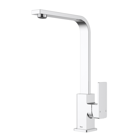 Ceram Sink Mixer - Chrome