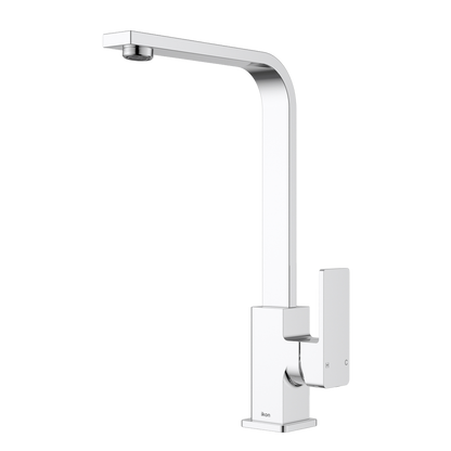 Ceram Sink Mixer - Brushed Gold