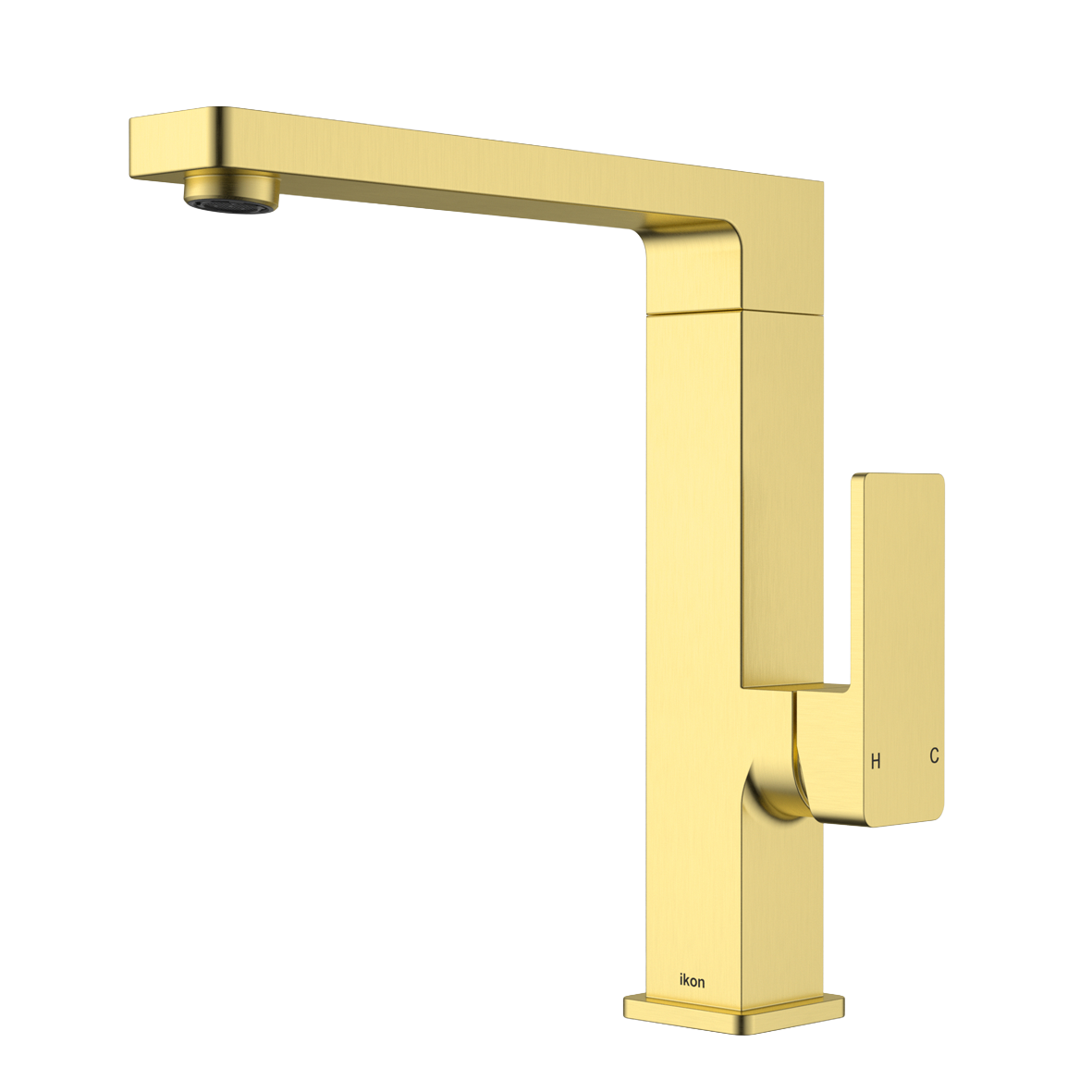 Ceram Sink Mixer Lux - Brushed Nickel