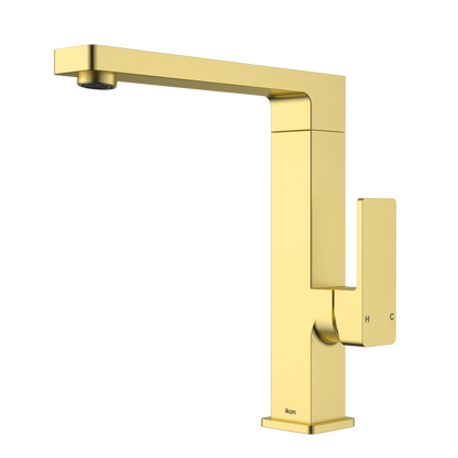 Ceram Sink Mixer Lux - Brushed Nickel