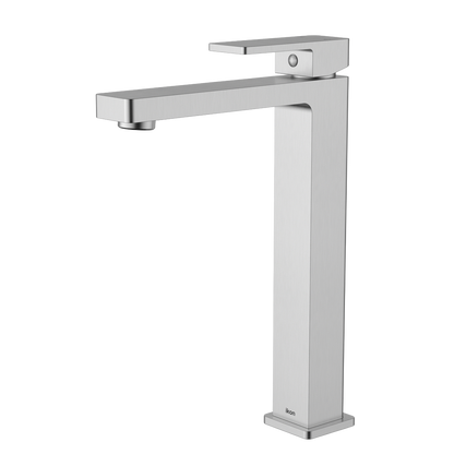 Ceram Basin Mixer High Rise - Brushed Gold