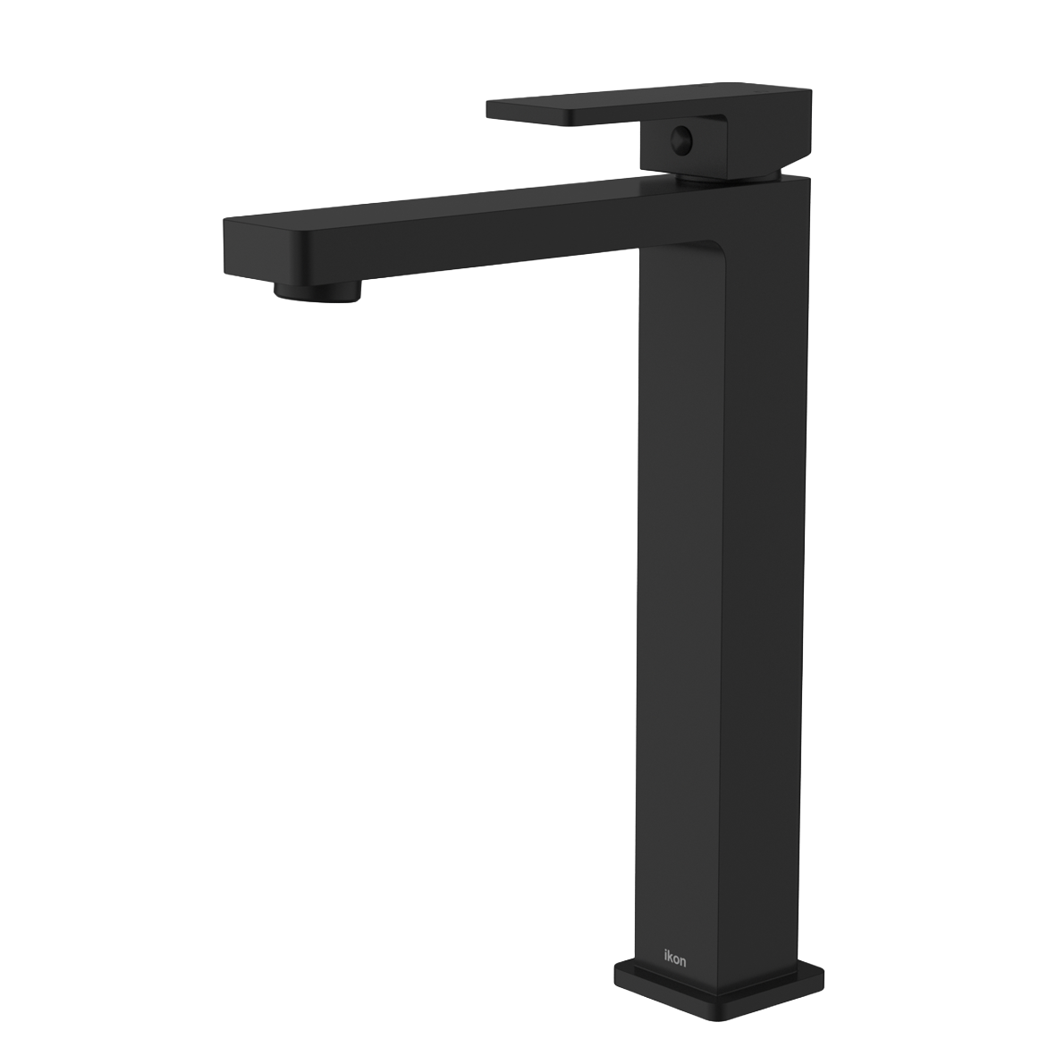 Ceram Basin Mixer High Rise - Matt Black