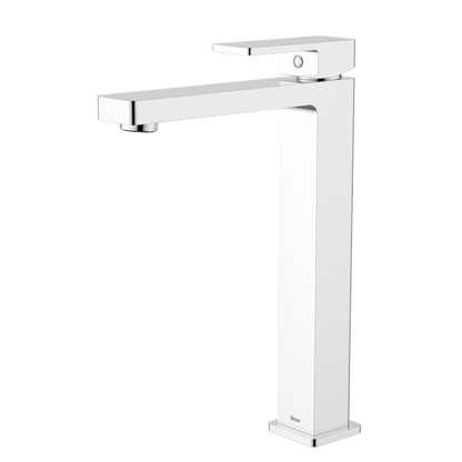 Ceram Basin Mixer High Rise - Chrome