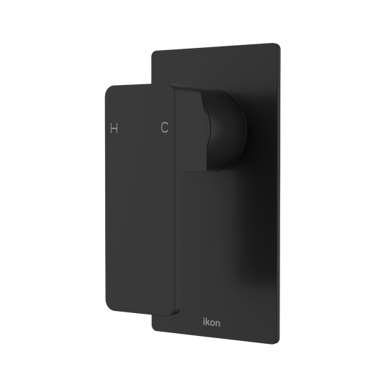 Ceram Wall Mixer - Matt Black