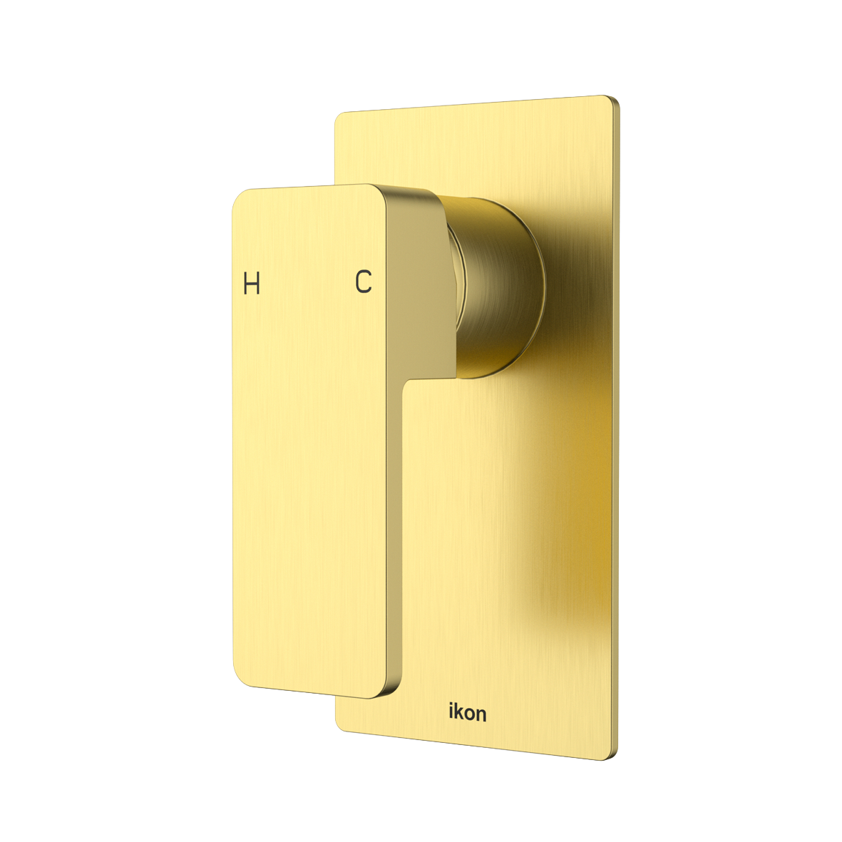 Ceram Wall Mixer - Brushed Nickel