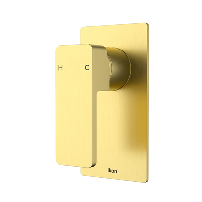 Ceram Wall Mixer - Brushed Nickel