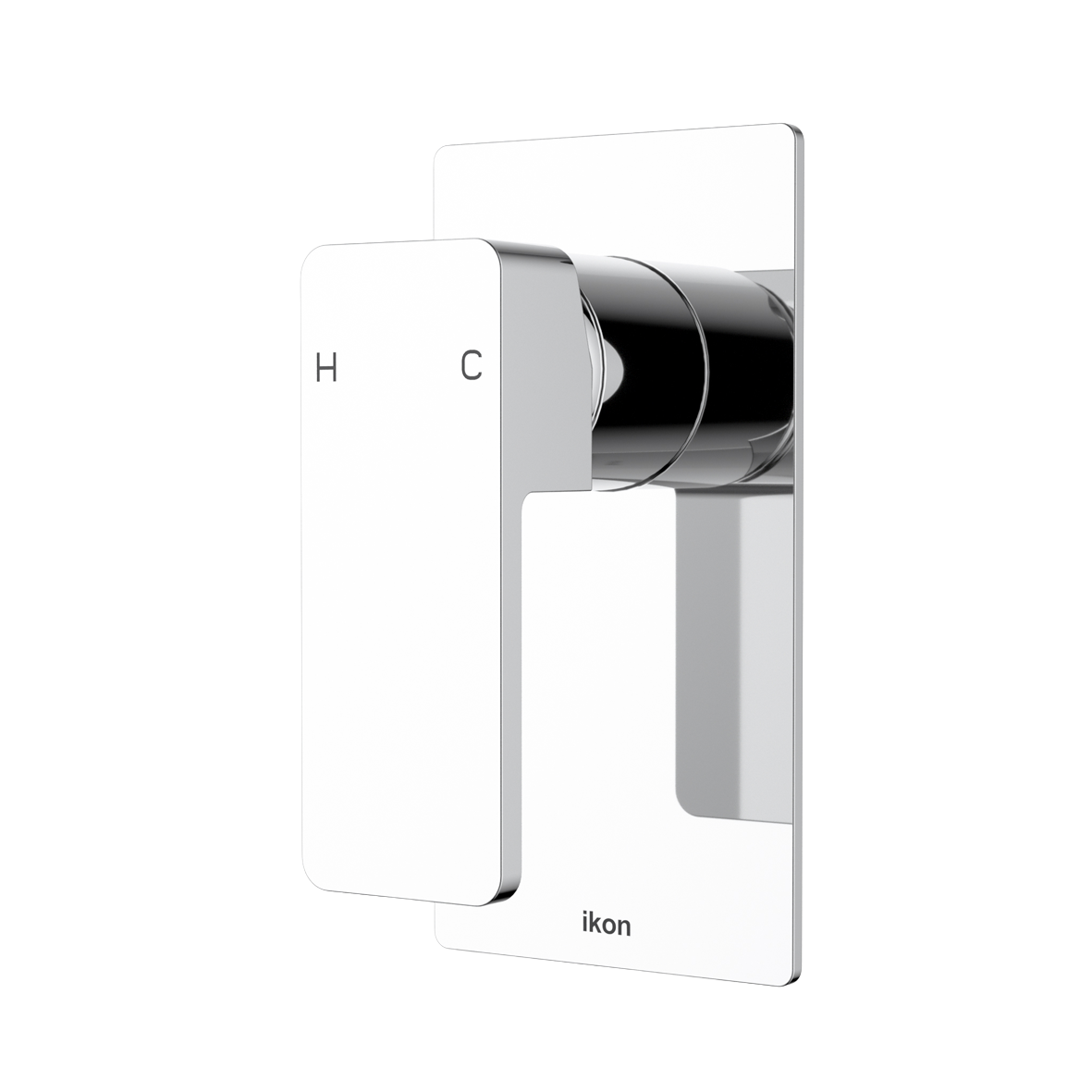 Ceram Wall Mixer - Brushed Nickel