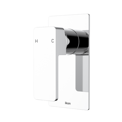 Ceram Wall Mixer - Brushed Nickel