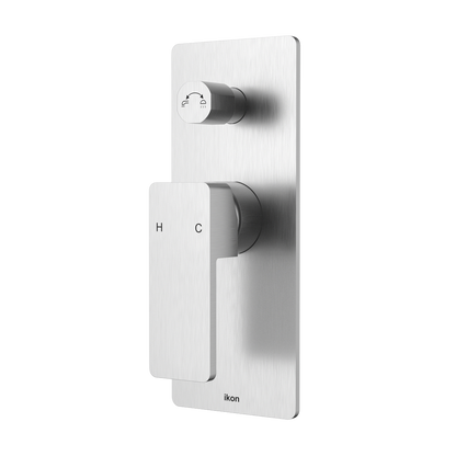 Ceram Wall Mixer Diverter - Matte Black