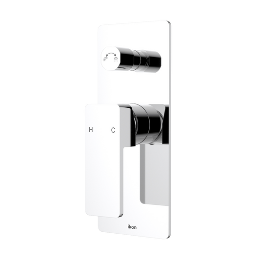 Ceram Wall Mixer Diverter - Chrome