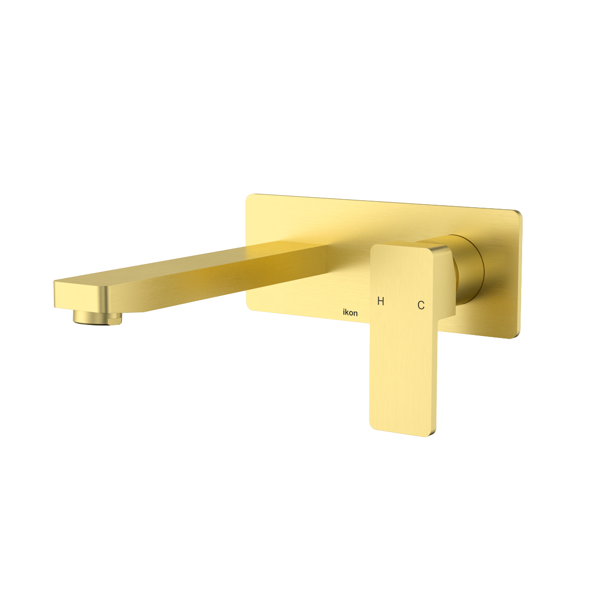 Ceram Wall Basin Mixer - Chrome