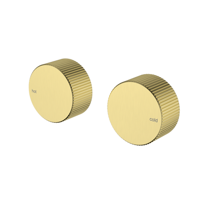 Soko 1/4 Turn C/D Wall Top Assembly - Brushed Gold
