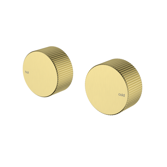 Soko 1/4 Turn C/D Wall Top Assembly - Brushed Gold