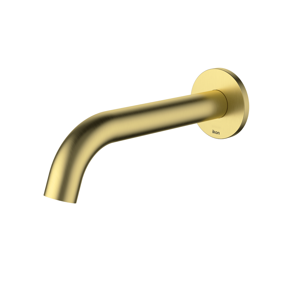 Hali Spout Curved - Gun Metal