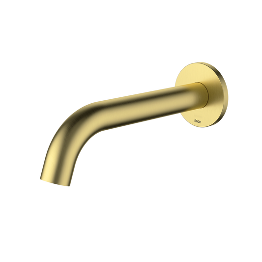 Hali Spout Curved - Brushed Gold