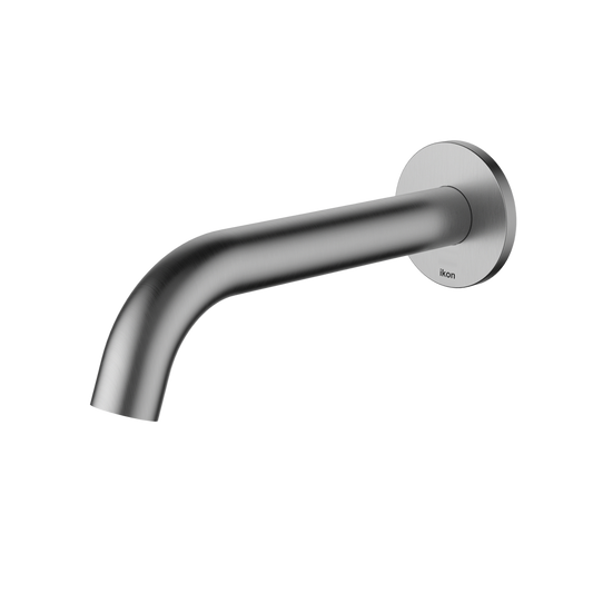 Hali Spout Curved - Brushed Nickel