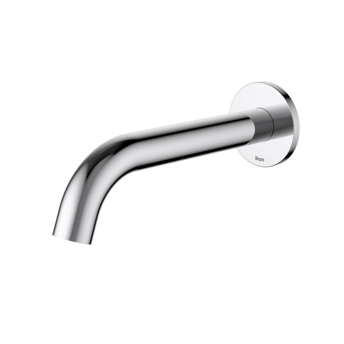 Hali Spout Curved - Brushed Nickel