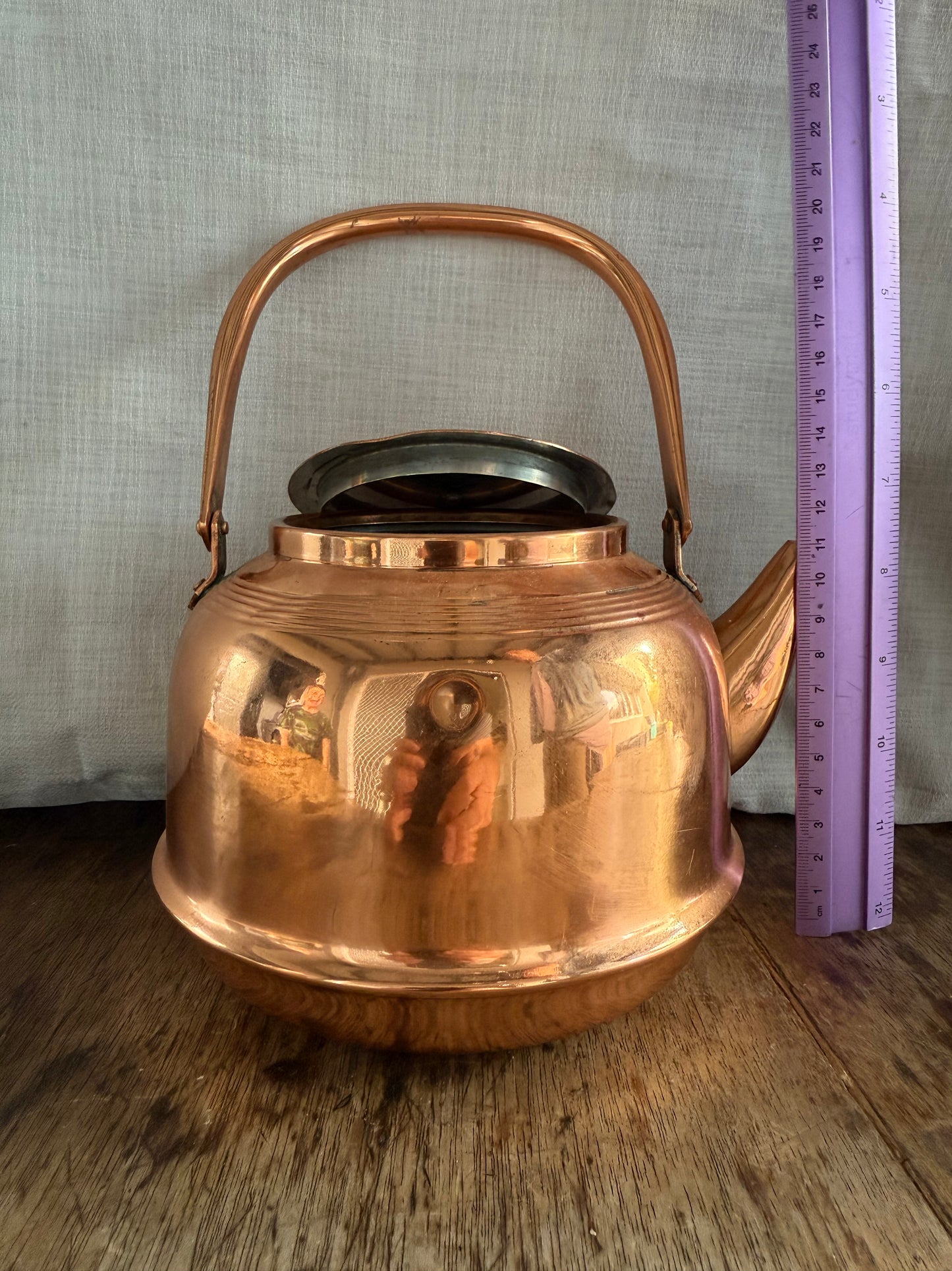 Antique Copper Kettle – Timeless Farmhouse Charm