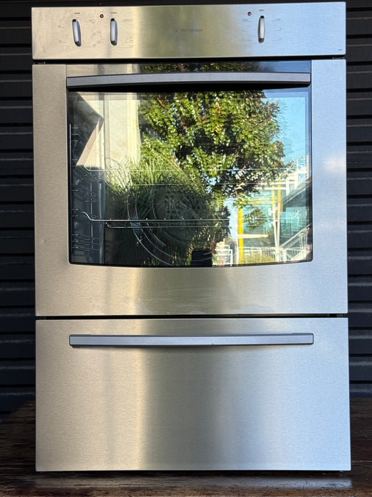 Electric Separate Grill Wall Oven PXR688S, Second Hand. Excellent Condition