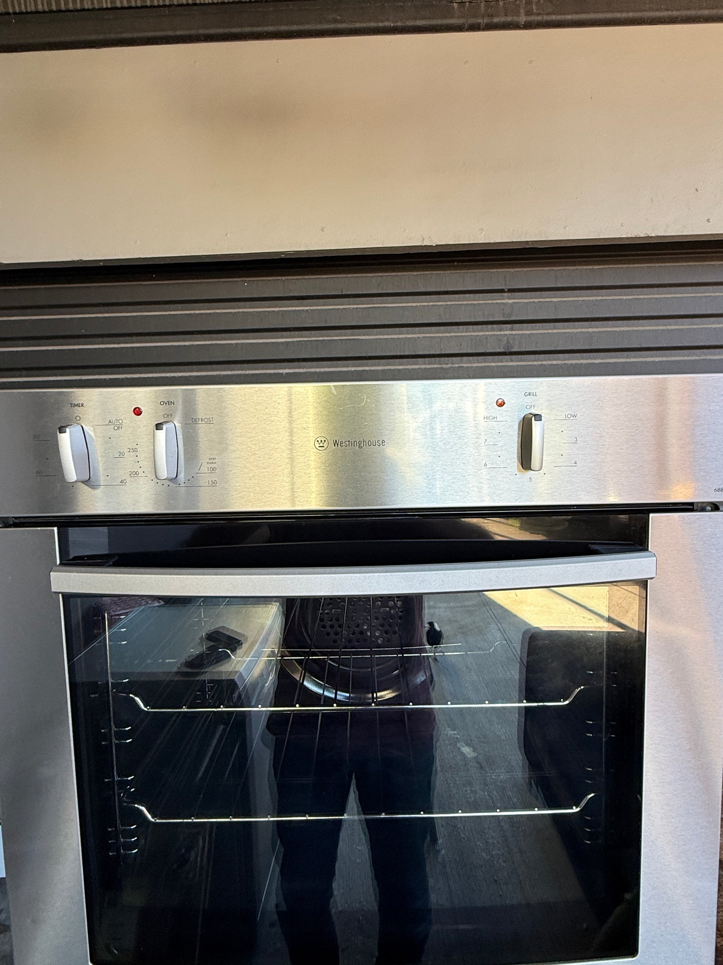 Electric Separate Grill Wall Oven PXR688S, Second Hand. Excellent Condition