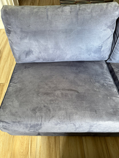 Genuine Moran Couch - 2 Seater with Ottoman | Reno Spares - Discount Renovation Spares